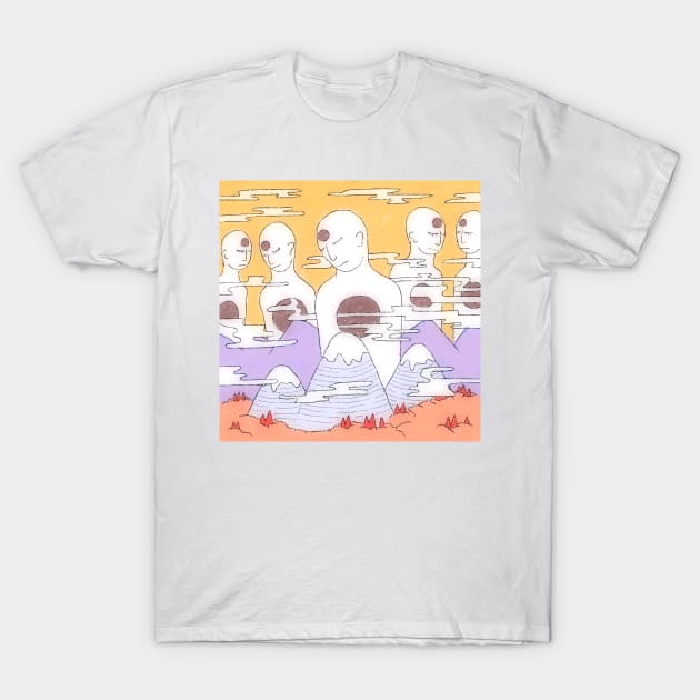 Astral Hot Tub T-Shirt by catswilleatyou